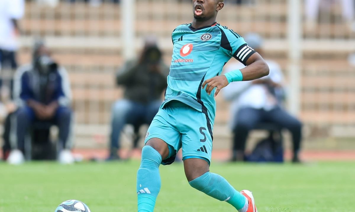 Nkosinathi Sibisi Captain of Orlando Pirates.