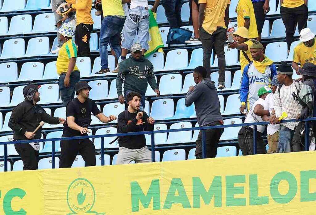 CAF CL: Sundowns Issue Statement Amidst Esperance Complaint to CAF Following Fan Violence Initiation