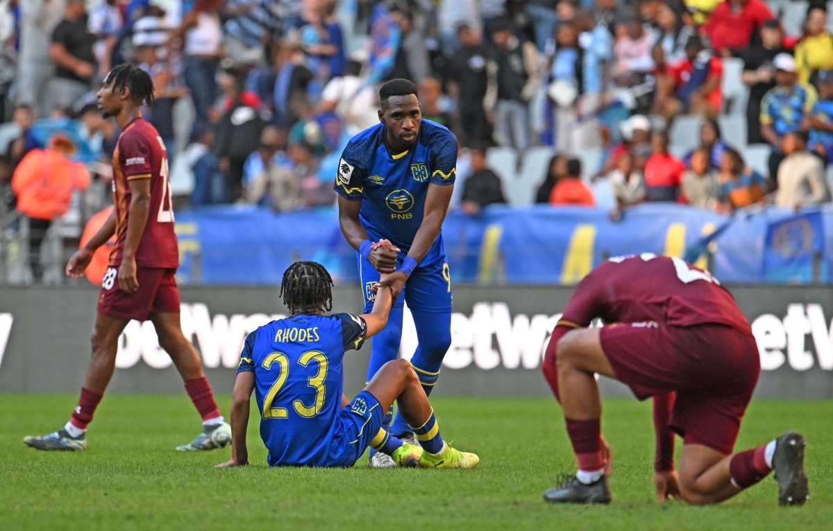 Former Cape Town City midfielder Fortune Makaringe