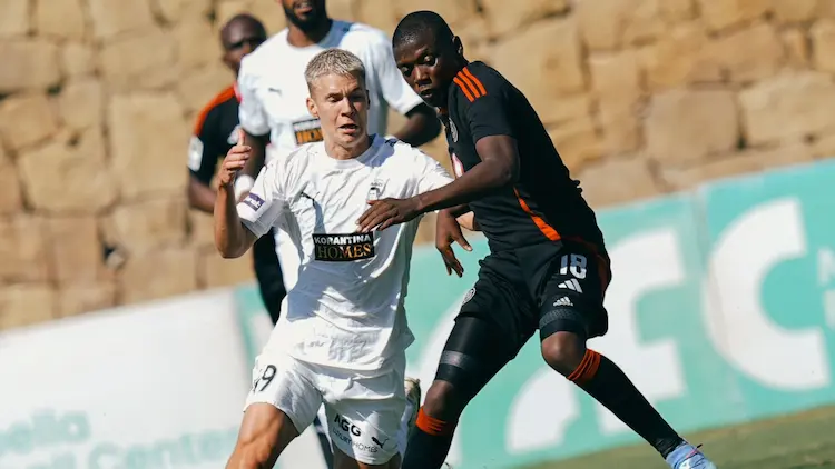 Pre-Season: Mofokeng on Target as Orlando Pirates Battle Back Against Pafos