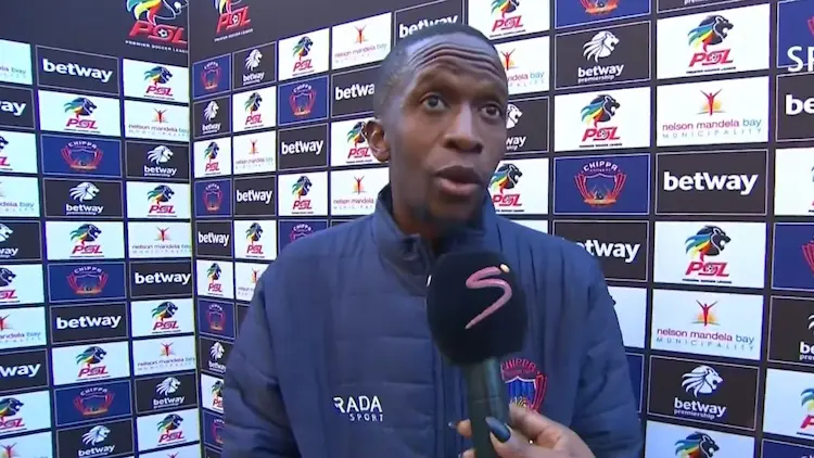 Proud Debut: Sinethemba Badela Applauds Chippa’s Grit in Draw Against Sundowns
