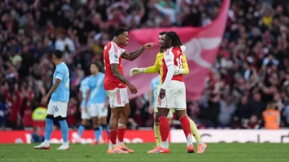 Late drama sees Arsenal steal a point at the Emirates against Premier League rivals Manchester City