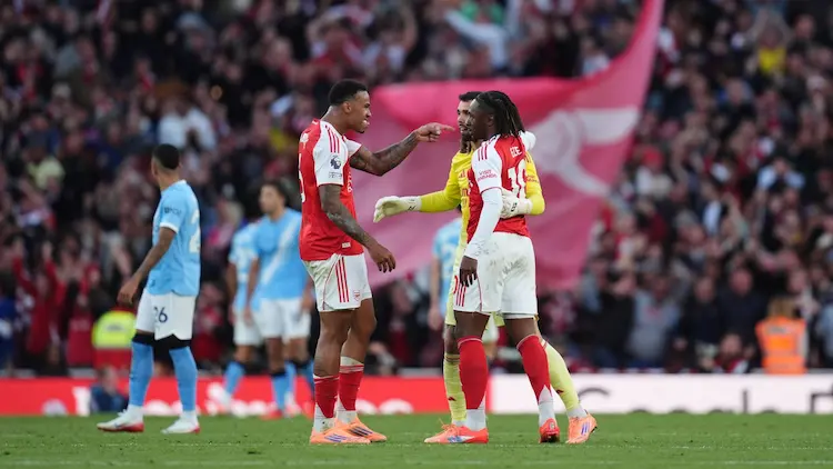 Late drama sees Arsenal steal a point at the Emirates against Premier League rivals Manchester City