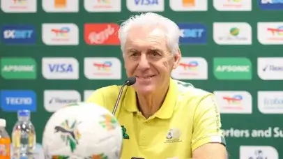 Bafana Bafana: Broos Emphasizes "Must-Win" Mentality for South Africa's Qualifier Against Lesotho