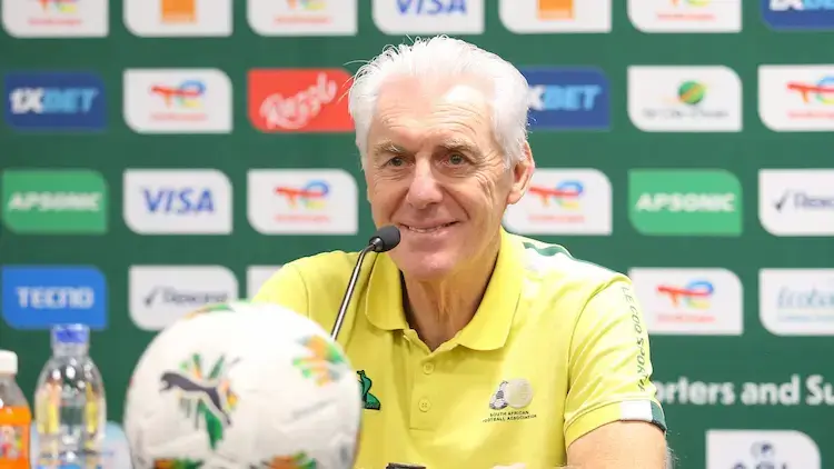 Bafana Bafana: Broos Emphasizes "Must-Win" Mentality for South Africa's Qualifier Against Lesotho