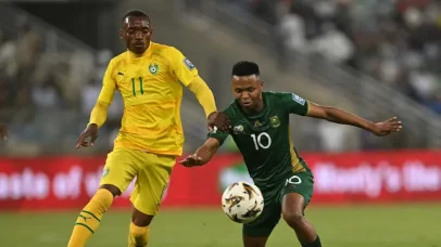 FIFA World Cup Qualifiers: Bafana Bafana Held by 10-Man Zimbabwe
