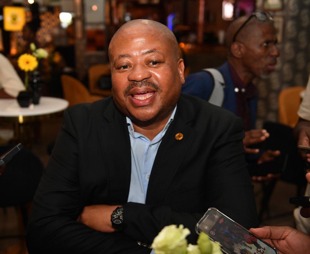 Bobby Motaung, Kaizer Chiefs football manager during the Carling Black Label Kaizer Chiefs announcement at SAB Headquarters, in Johannesburg on 10 February 2026 ©Phakamisa Lensman/BackpagePix