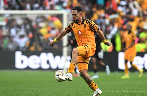 Aden McCarthy of Kaizer Chiefs during the Betway Premiership 2025/26 match between Kaizer Chiefs and Orlando Pirates at the FNB Stadium in Nasrec on the 28 February 2026 ©Sydney Mahlangu BackpagePix