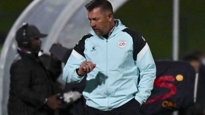 Eric Tinkler, head coach of Sekhukhune United during the Betway Premiership 2025/26 match between AmaZulu and Sekhukhune United at Princess Magogo Stadium, Durban on 6 April 2026 ©Gerhard Duraan/BackpagePix