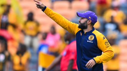 Khalil Ben Youssef, coach of Kaizer Chiefs during the Betway Premiership 2025/26 match between Kaizer Chiefs and TS Galaxy at FNB Stadium in Johannesburg on 12 April 2026 ©Alche Greeff/BackpagePix