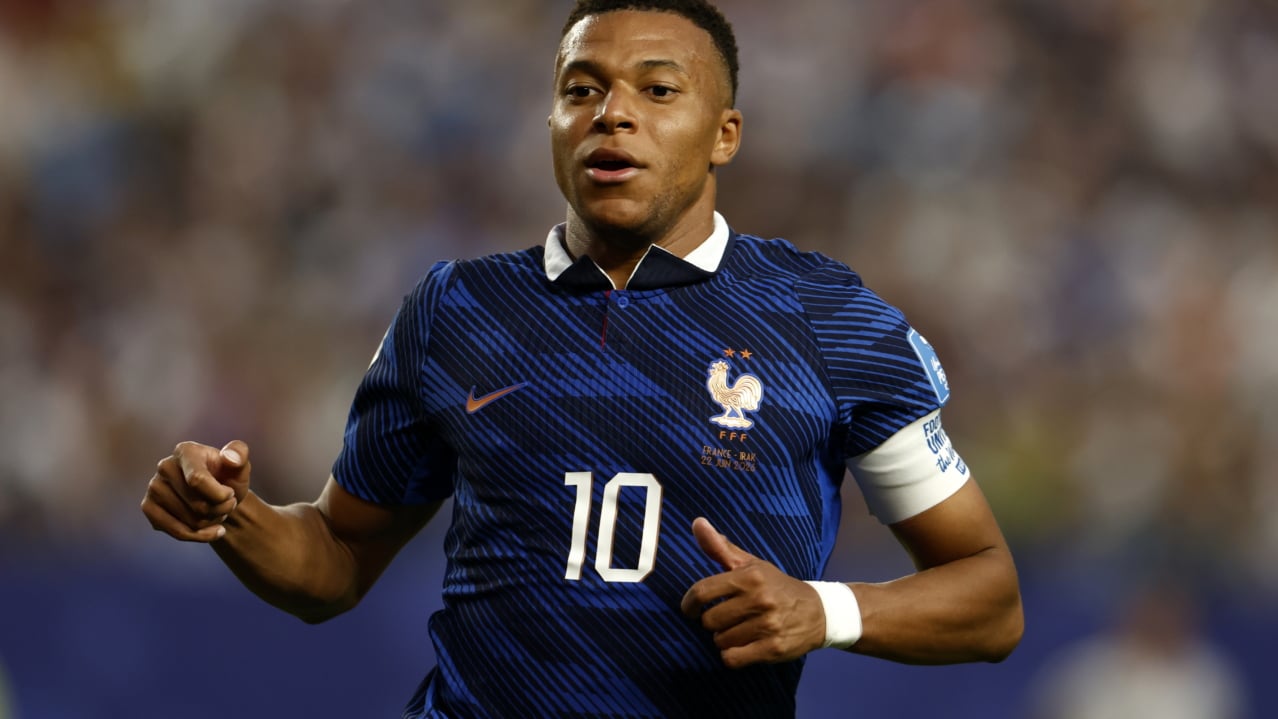 Kylian Mbappe of France in action during the FIFA World Cup 2026 group stage match France against Iraq, in Philadelphia, Pennsylvania, USA, 22 June 2026. EPA/WILL OLIVER