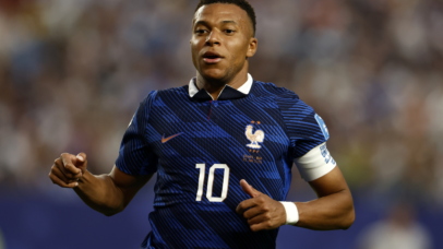 Kylian Mbappe of France in action during the FIFA World Cup 2026 group stage match France against Iraq, in Philadelphia, Pennsylvania, USA, 22 June 2026. EPA/WILL OLIVER