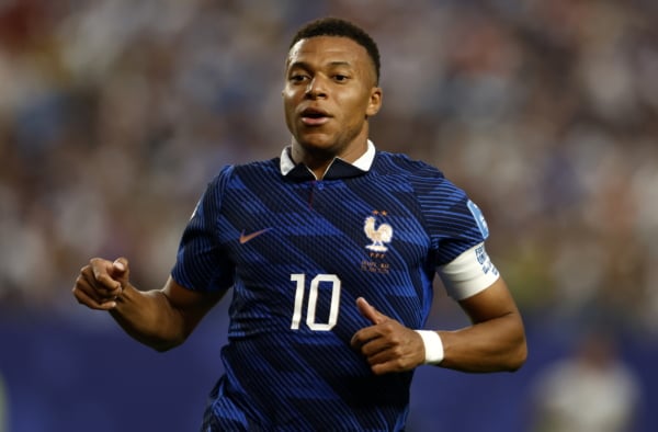 Kylian Mbappe of France in action during the FIFA World Cup 2026 group stage match France against Iraq, in Philadelphia, Pennsylvania, USA, 22 June 2026. EPA/WILL OLIVER