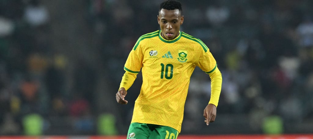 Relebohile Mofokeng of South Africa during the International Friendly match between South Africa and Nicaragua at Orlando Amstel Arena the 29 May 2026 in Soweto ©Sydney Mahlangu BackpagePix
