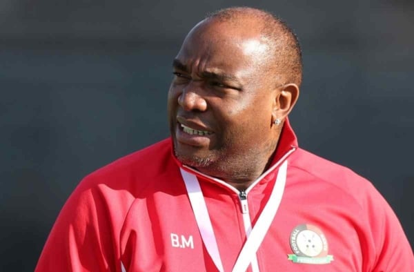 Benni McCarthy, coach of Kenya during the 2026 International Friendly match between Lesotho and Kenya at Lucas Moripe Stadium, Atteridgeville on the 04 June 2026 ©Muzi Ntombela/BackpagePix