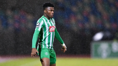 Neo Rapoo of Siwelele FC during the Betway Premiership 2025/26 match between Siwelele and Durban City at Dr Petrus Molemela Stadium in Bloemfontein on 5 May 2026 ©Alche Greeff/BackpagePix