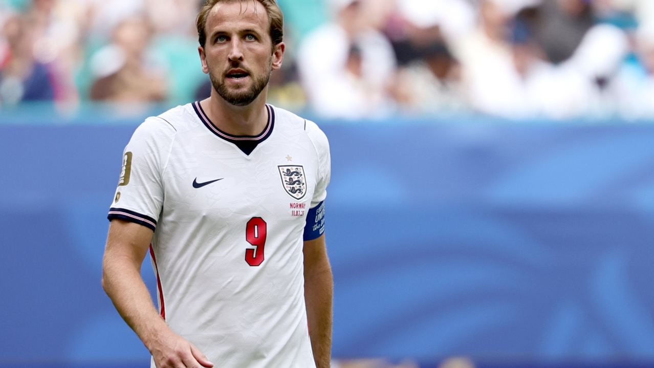 Harry Kane of England looks on during the FIFA World Cup 2026 quarterfinals match Norway against England, in Miami, USA, 11 July 2026. EPA/RONALD WITTEK