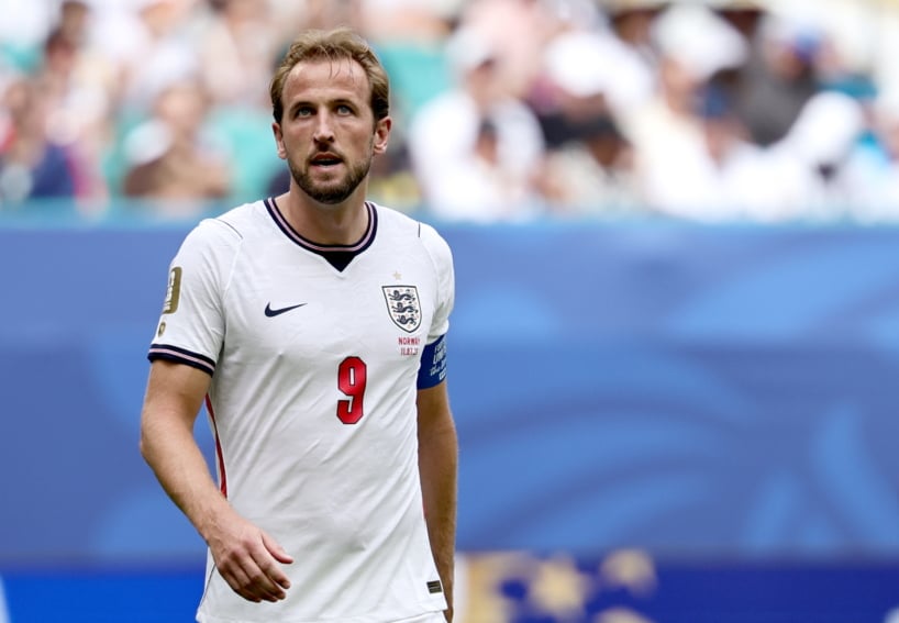 Harry Kane of England looks on during the FIFA World Cup 2026 quarterfinals match Norway against England, in Miami, USA, 11 July 2026. EPA/RONALD WITTEK