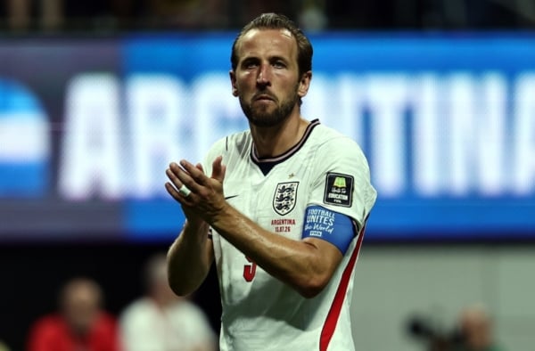 Harry Kane of England reacts after the FIFA World Cup 2026 semifinals match England against Argentina, in Atlanta, USA, 15 July 2026. EPA/RONALD WITTEK