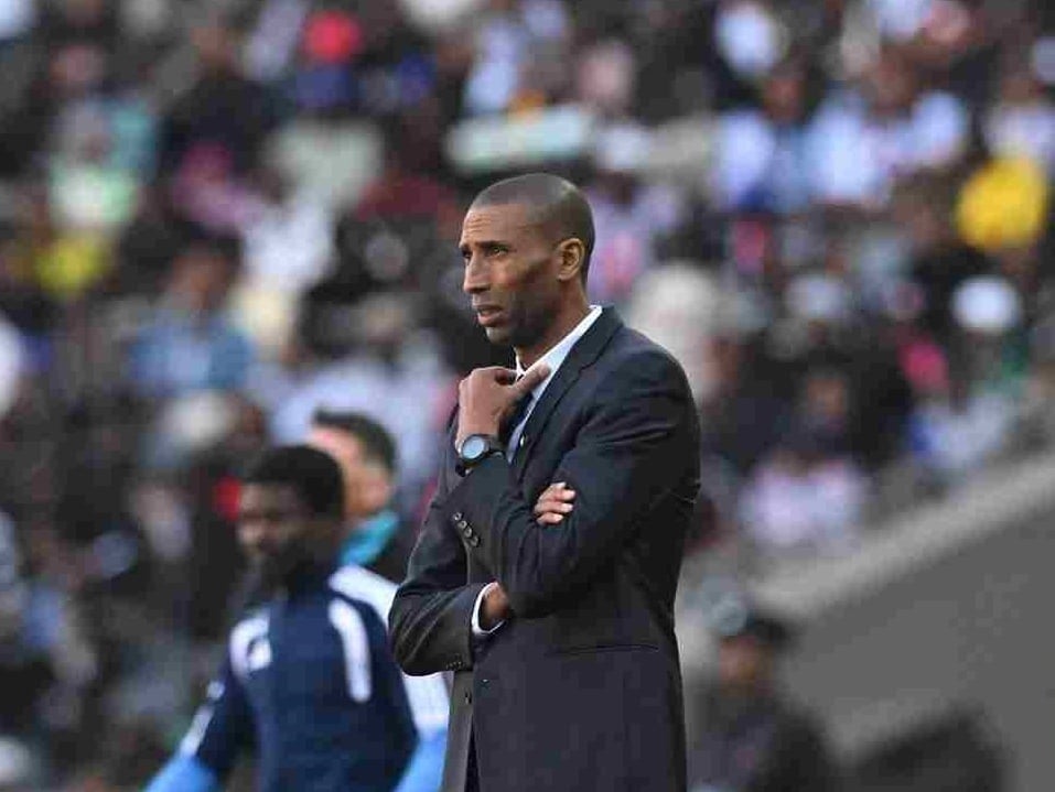Abdeslam Ouaddou coach of Orlando Pirates during the Betway Premiership 2025/26 match between Orlando Pirates and Durban City FC at Orlando Amstel Arena on the 16 May 2026 in Johannesburg ©Sydney Mahlangu BackpagePix