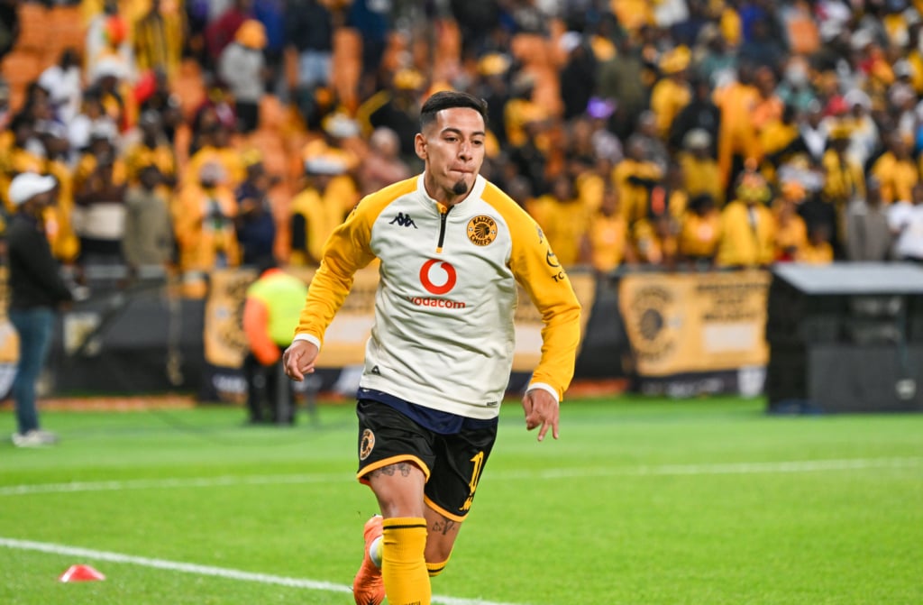 Gaston Sirino of Kaizer Chiefs during the Betway Premiership 2025/26 football match Kaizer Chiefs and Orbit College at FNB Stadium in Johannesburg on 4 November 2025 ©Nokwanda Zondi/BackpagePix