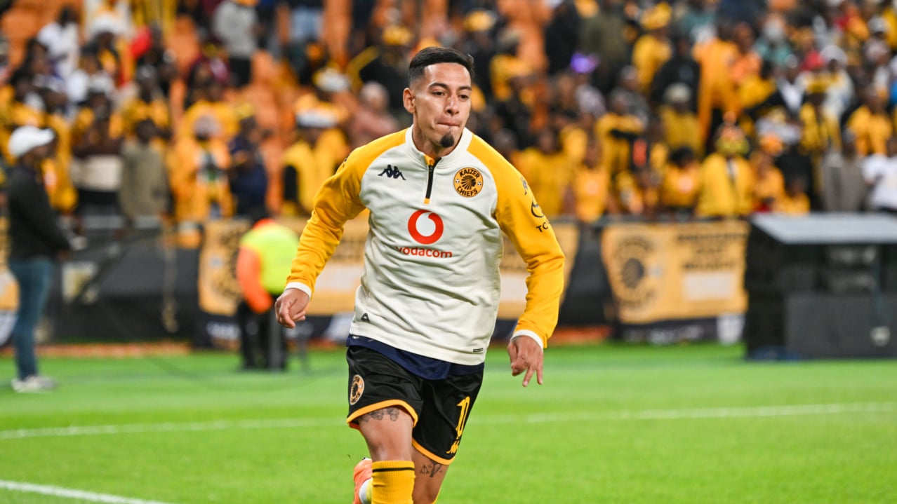 Gaston Sirino of Kaizer Chiefs during the Betway Premiership 2025/26 football match Kaizer Chiefs and Orbit College at FNB Stadium in Johannesburg on 4 November 2025 ©Nokwanda Zondi/BackpagePix