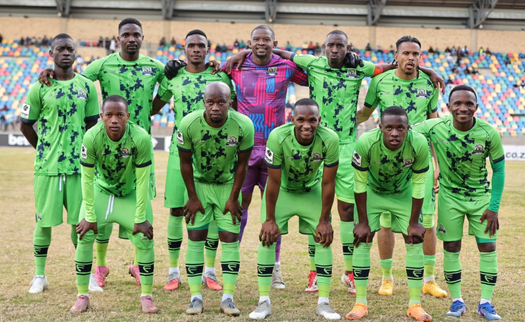 Marumo Gallants Team Picture during the Betway Premiership 2025/26 match between Marumo Gallants and Stellenbosch at Dr Molemela Stadium in Bloemfontein on 23 May 2026 ©Thabo Khumalo/BackpagePix
