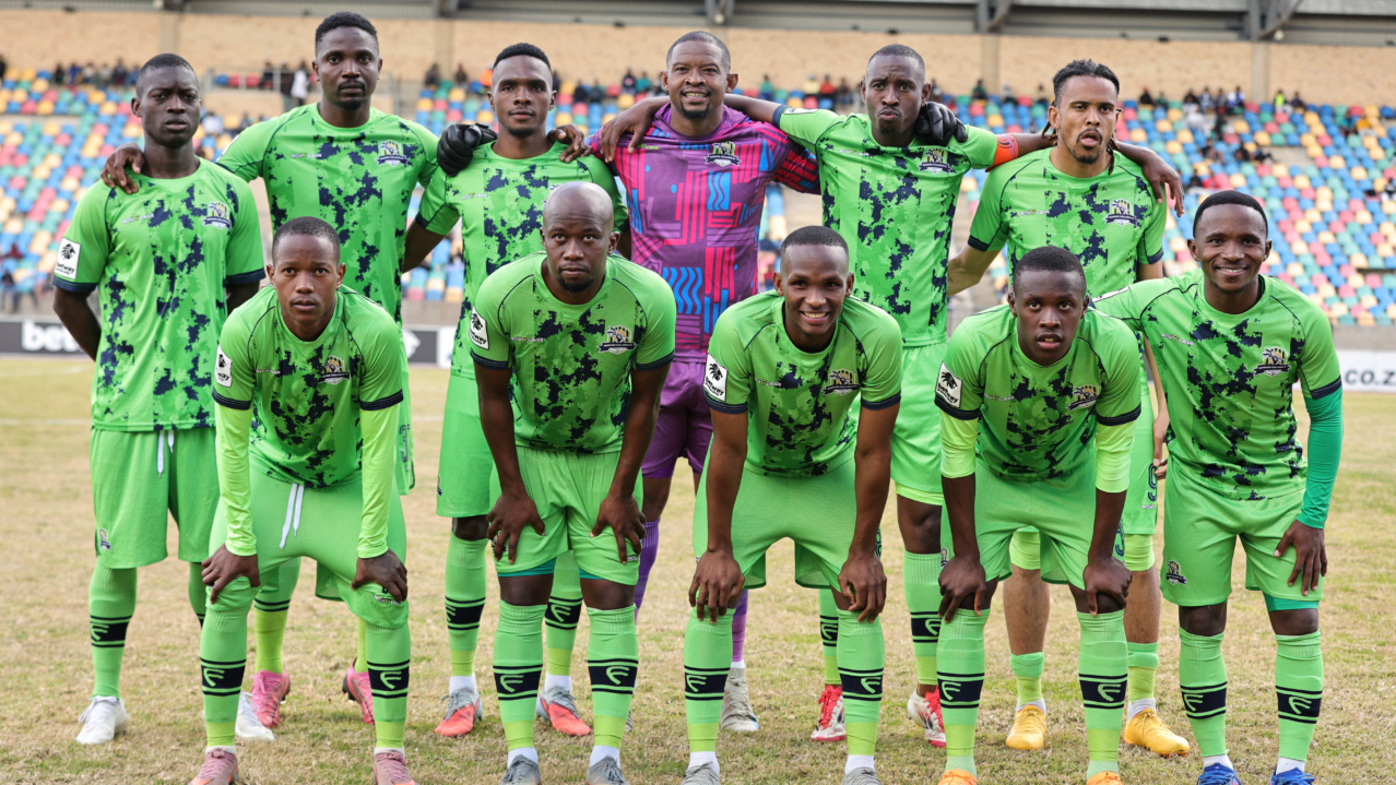 Marumo Gallants Team Picture during the Betway Premiership 2025/26 match between Marumo Gallants and Stellenbosch at Dr Molemela Stadium in Bloemfontein on 23 May 2026 ©Thabo Khumalo/BackpagePix