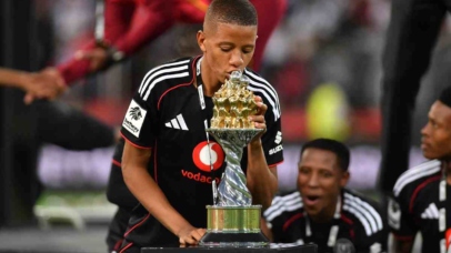 Camren Dansin of Orlando Pirates during the Betway Premiership 2025/26 match between Orbit College and Orlando Pirates at Mbombela Stadium, in Nelspruit on 23 May 2026 ©Phakamisa Lensman/Backpagepix