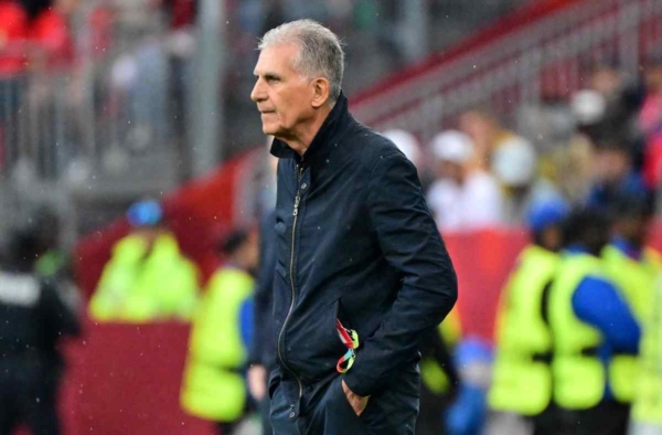 Ghana's head coach Carlos Queiroz looks on during the FIFA World Cup 2026 group stage match Ghana against Panama, in Toronto, Canada, 17 June 2026. EPA/EDUARDO LIMA