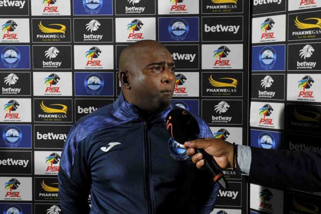 Ronnie Gabriel co coach of Richards Bay FC during the Betway Premiership 2025/26 match between Richards Bay FC and Mamelodi Sundowns at Umhlathuze Sports Complex on the 26 April 2026 in Richards Bay ©Sydney Mahlangu BackpagePix