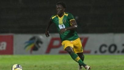 Isaac Cisse of Golden Arrows during the Betway Premiership 2025/26 match between Golden Arrows and Siwelele FC at King Zwelithini Stadium on the 24 April 2026 in Umlazi ©Sydney Mahlangu BackpagePix
