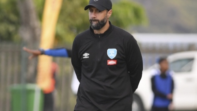Ben Youssef Khalil, Durban City Head Coach during the KZN Premiers Cup 2026 match between Durban City and Richards Bay at Sugar Ray Xulu Stadium in Durban on 25 July 2026 ©Phakamisa Lensman/Backpagepix