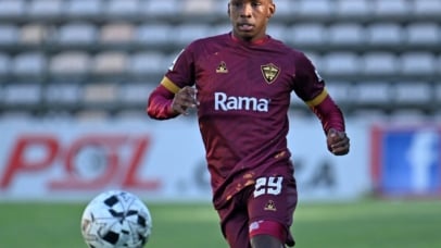 Thapelo Mokobodi of Stellenbosch FC during the Betway Premiership 2025/26 game between Stellenbosch FC and Chippa United at Athlone Stadium in Cape Town on 21 March 2026 © Ryan Wilkisky/BackpagePix