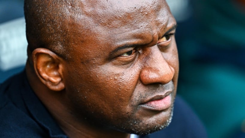 Genoas French head coach Patrick Vieira prior to kick-off in the Italian Serie A soccer match Genoa Cfc vs Parma Calcio 1913 at Luigi Ferraris stadium in Genoa, Italy, 19 October 2025. EPA/Stringer