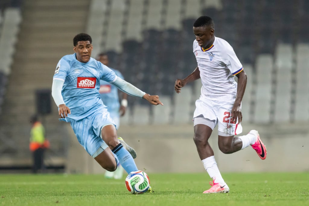 Khethukuthula Ndlovu of Kruger United FC during the Betway Premiership 2026/27 game between Kruger United and Durban City at Mbombela Stadium in Mpumalanga on 25 August 2026 © Jana Kotze/BackpagePix