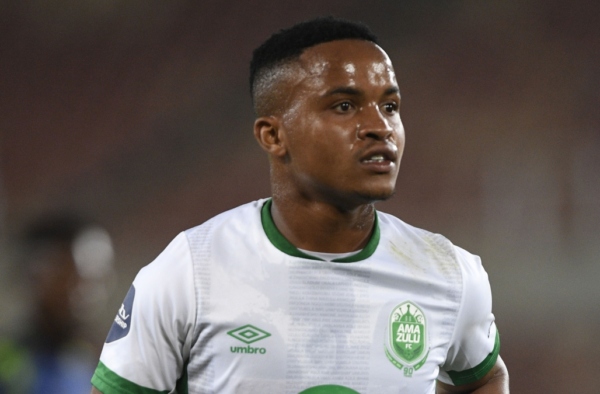 Siphesihle Maduna of AmaZulu FC during the DStv Premiership 2022/23 match between Marumo Gallants and AmaZulu FC on the 26 October 2022 at Peter Mokaba Stadium © Sydney Mahlangu/BackpagePix