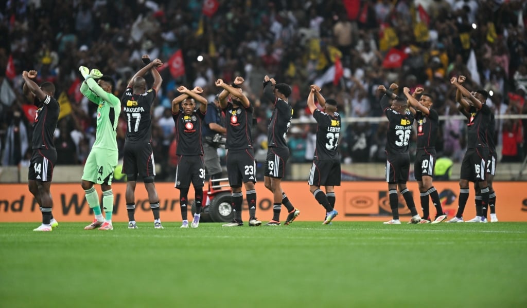 Orlando Pirates during the 2025 MTN8 Final match between Orlando Pirates and Stellenbosch FC at Mbombela Stadium in Nelspruit on 13 September 2025 ©Alche Greeff/BackpagePix