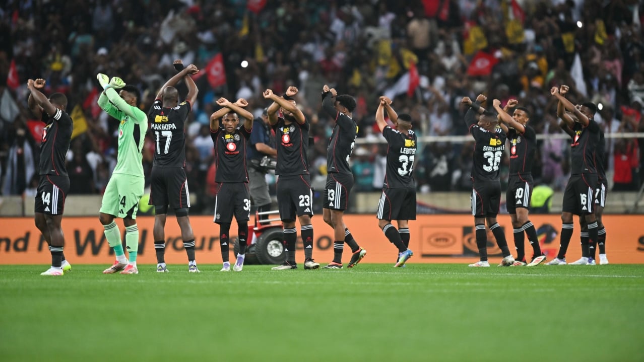 Orlando Pirates during the 2025 MTN8 Final match between Orlando Pirates and Stellenbosch FC at Mbombela Stadium in Nelspruit on 13 September 2025 ©Alche Greeff/BackpagePix
