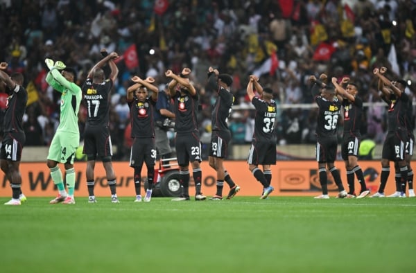 Orlando Pirates during the 2025 MTN8 Final match between Orlando Pirates and Stellenbosch FC at Mbombela Stadium in Nelspruit on 13 September 2025 ©Alche Greeff/BackpagePix