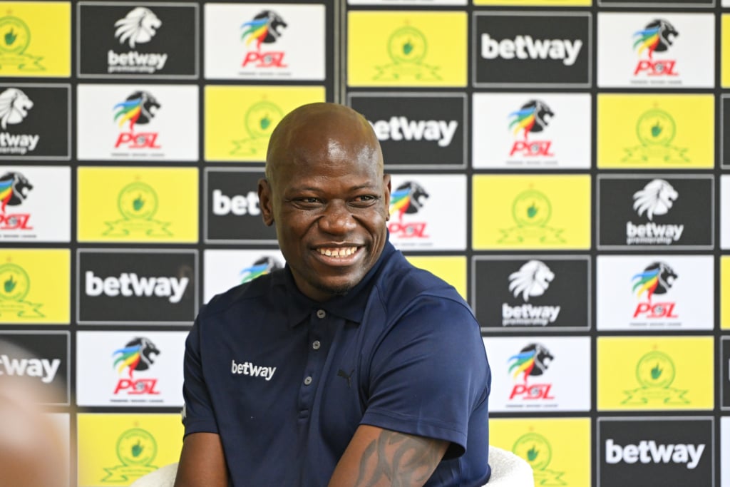 Hlompo Kekana, Betway Ambassador during the Betway Premiership 2025/26 Mamelodi Sundowns Press Conference at Chloorkop in Johannesburg on 30 October 2025 ©Nokwanda Zondi/BackpagePix