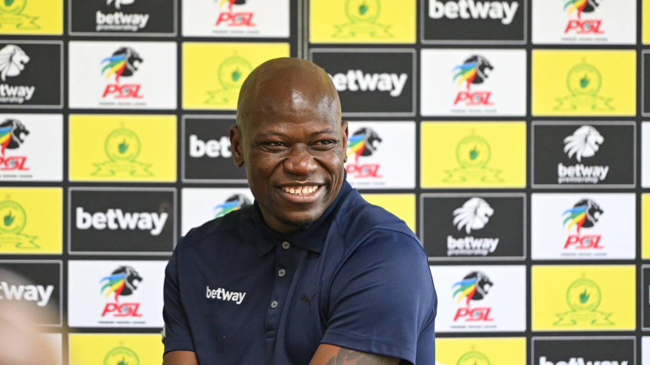 Hlompo Kekana, Betway Ambassador during the Betway Premiership 2025/26 Mamelodi Sundowns Press Conference at Chloorkop in Johannesburg on 30 October 2025 ©Nokwanda Zondi/BackpagePix