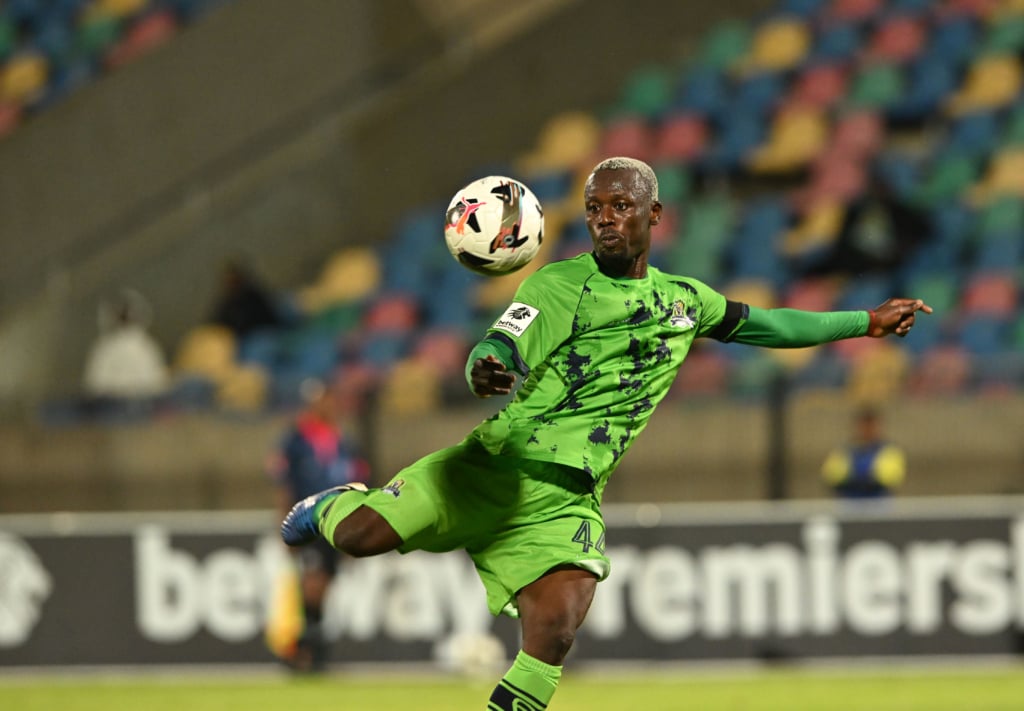 Ibrahim Bance of Marumo Gallants FC during the Betway Premiership 2025/26 match between Marumo Gallants FC and Orbit College FC at the Dr Molemela Stadium in Mangaung on the 12 April 2026 ©Sydney Mahlangu BackpagePix
