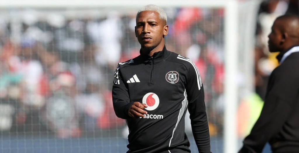 Deano van Rooyen of Orlando Pirates during the Betway Premiership 2025/26 match between Orlando Pirates and Kaizer Chiefs at FNB Stadium, Johannesburg on the 26 April 2026 ©Muzi Ntombela/BackpagePix
