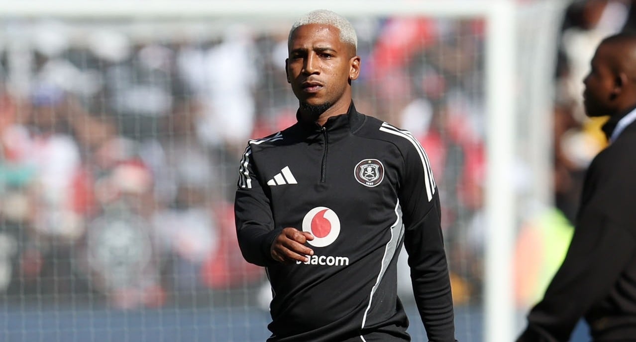 Deano van Rooyen of Orlando Pirates during the Betway Premiership 2025/26 match between Orlando Pirates and Kaizer Chiefs at FNB Stadium, Johannesburg on the 26 April 2026 ©Muzi Ntombela/BackpagePix