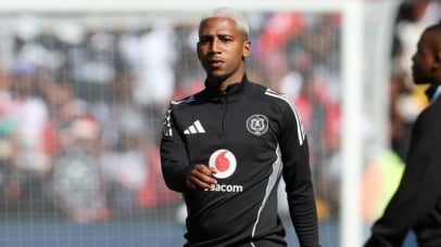 Deano van Rooyen of Orlando Pirates during the Betway Premiership 2025/26 match between Orlando Pirates and Kaizer Chiefs at FNB Stadium, Johannesburg on the 26 April 2026 ©Muzi Ntombela/BackpagePix