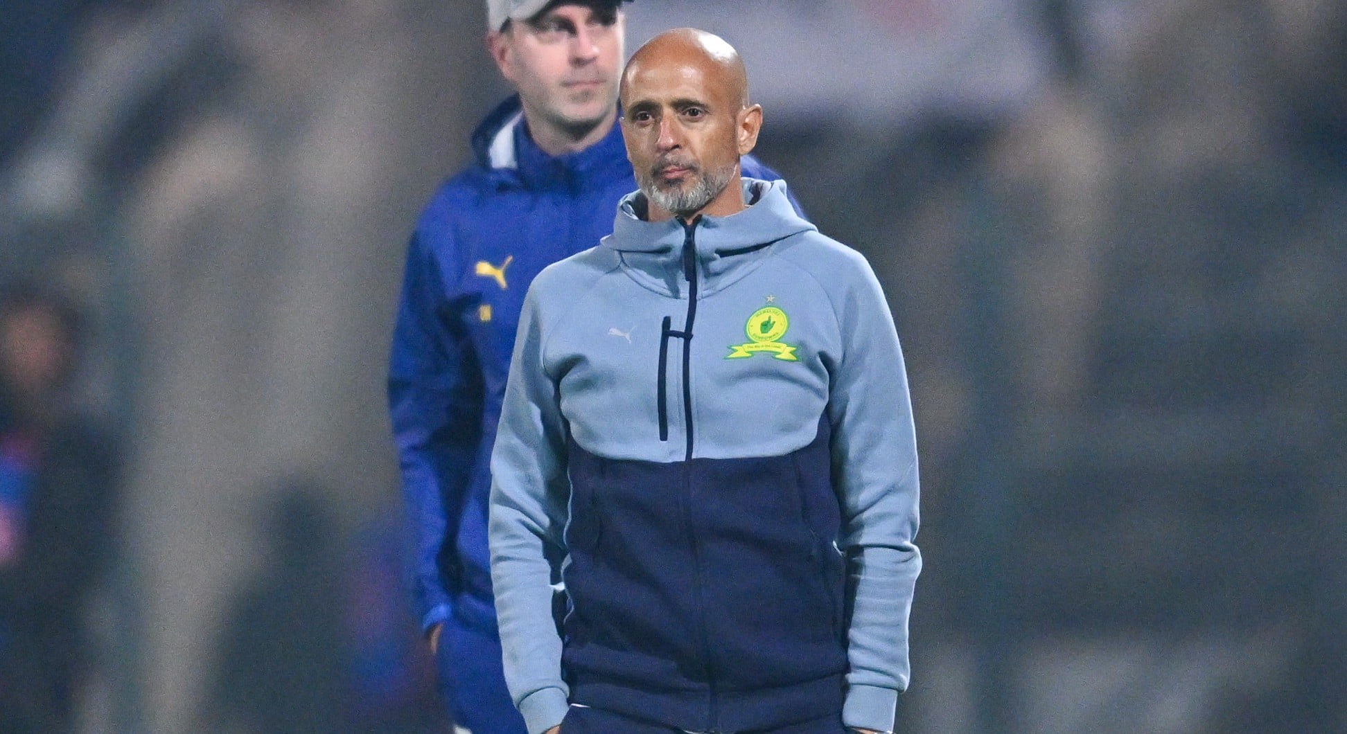 Miguel Cardoso, head coach of Mamelodi Sundowns during the 2026 Redbull Diski Last Namba match between Mamelodi Sundowns and RB Leipzig at Lucas Moripe Stadium in Pretoria on 29 May 2026 © Alche Greeff/BackpagePix