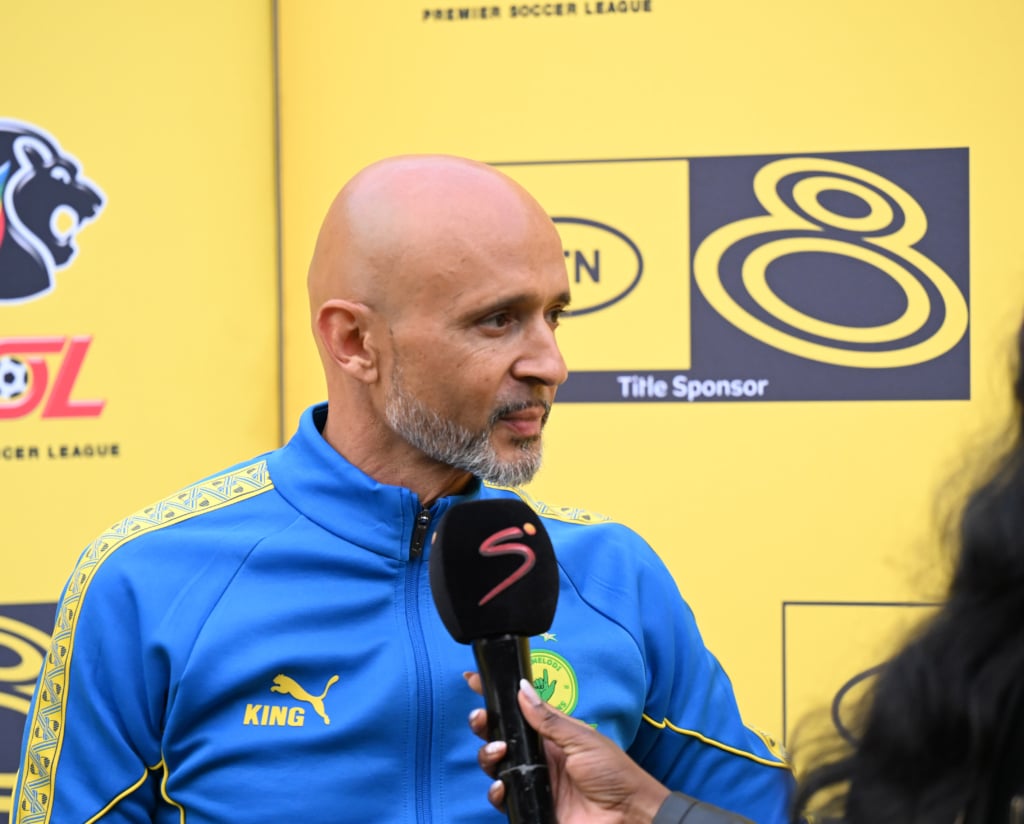 Miguel Cardoso coach of Mamelodi Sundowns during the 2026 MTN8 Semi Final 2nd Leg match between Golden Arrows and Mamelodi Sundowns at King Zwelithini Stadium in Umlazi on 30 August 2026 ©Sydney Mahlangu/BackpagePix