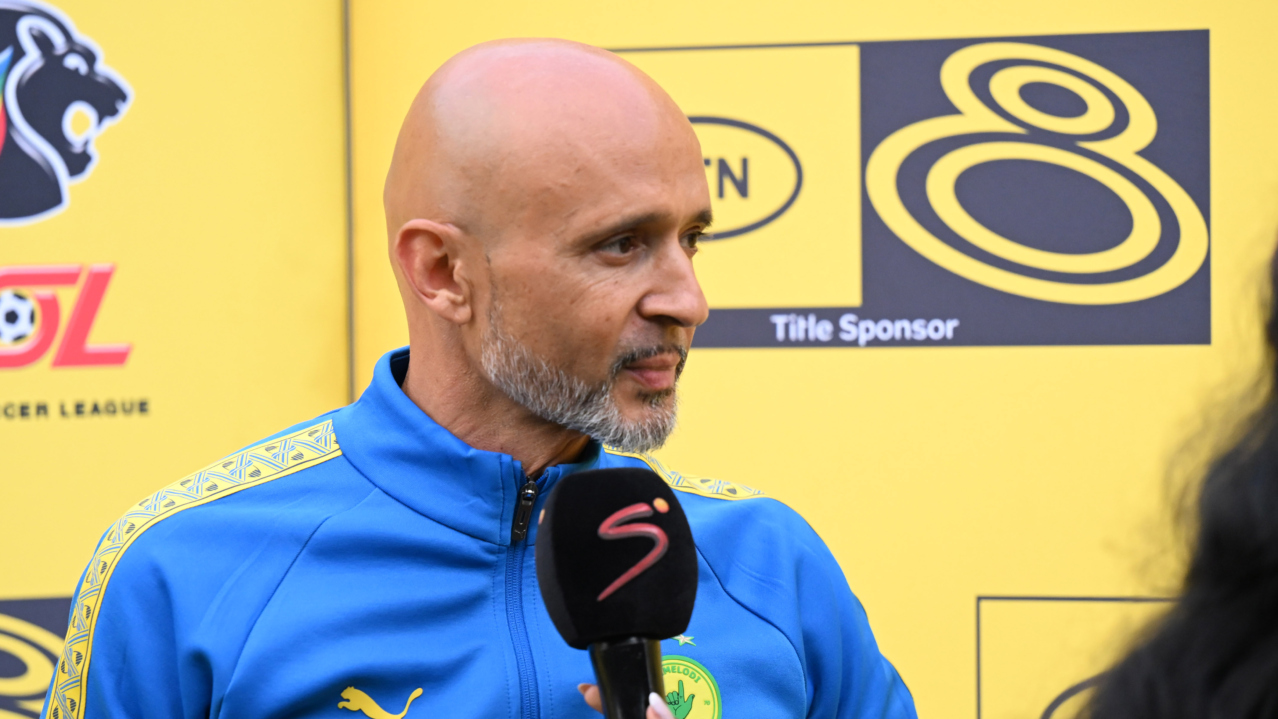 Miguel Cardoso coach of Mamelodi Sundowns during the 2026 MTN8 Semi Final 2nd Leg match between Golden Arrows and Mamelodi Sundowns at King Zwelithini Stadium in Umlazi on 30 August 2026 ©Sydney Mahlangu/BackpagePix