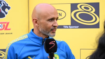 Miguel Cardoso coach of Mamelodi Sundowns during the 2026 MTN8 Semi Final 2nd Leg match between Golden Arrows and Mamelodi Sundowns at King Zwelithini Stadium in Umlazi on 30 August 2026 ©Sydney Mahlangu/BackpagePix